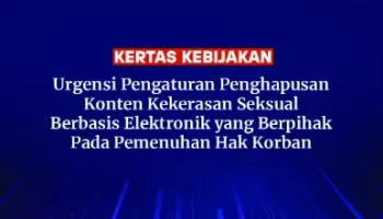Kertas Kebijakan Pengaturan Konten KSBE